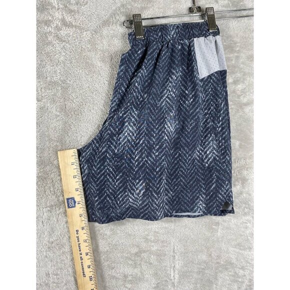 LULULEMON BHMI Grey Black Lightweight Surge Shorts 5" Lined Men's M - Picture 3 of 16